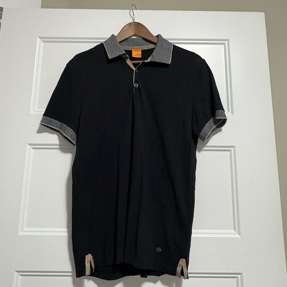 Hugo Boss Black Polo Shirt (M)